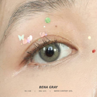 คอนแทคเลนส์ Kitty kawaii รุ่น Bena Gray