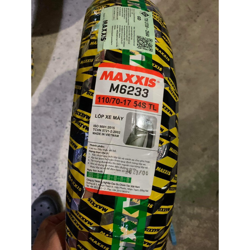 ลดล้างสต็อก ยางใหม่ ปี23 MAXXIS M6234 ขอบ17 (ไม่ใช้ยางใน)