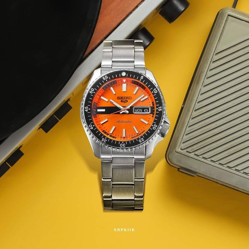 (สินค้า​พร​้​อ​มส่ง) นาฬิกา SEIKO 5 Sports Automatic รุ่น SRPK11K,SRPK11K1,SRPK11 ของ​แท้​ป้าย​ Kingpower​