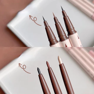 M363 Bobeni ปากกาอายไลเนอร์ 2 in 1 กรีดตา ดอลลี่อาย เนื้อดี ติดทน กันน้ำ