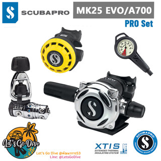 SCUBAPRO🚩MK25 EVO + A700 [[ HIGH10SE ลด 1999บ.]] - หล่อสุดๆ - อุปกรณ์หายใจดำน้ำ SCUBA - 1stage+Reg+Oct+Gauge