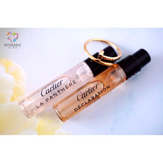 (พร้อมส่งของแท้!) ★ Cartier Éclaration &amp; La Panthère Set น้ำหอมคาร์เทียร์ขนาดทดลอง 2ml. / บรรจุในกล่องสีแดง)