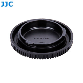 JJC BODY CAP &amp; REAR LENS CAP JJC L-RCRF MOUNT (2 ชิ้น) สําหรับ Canon Rf Mount