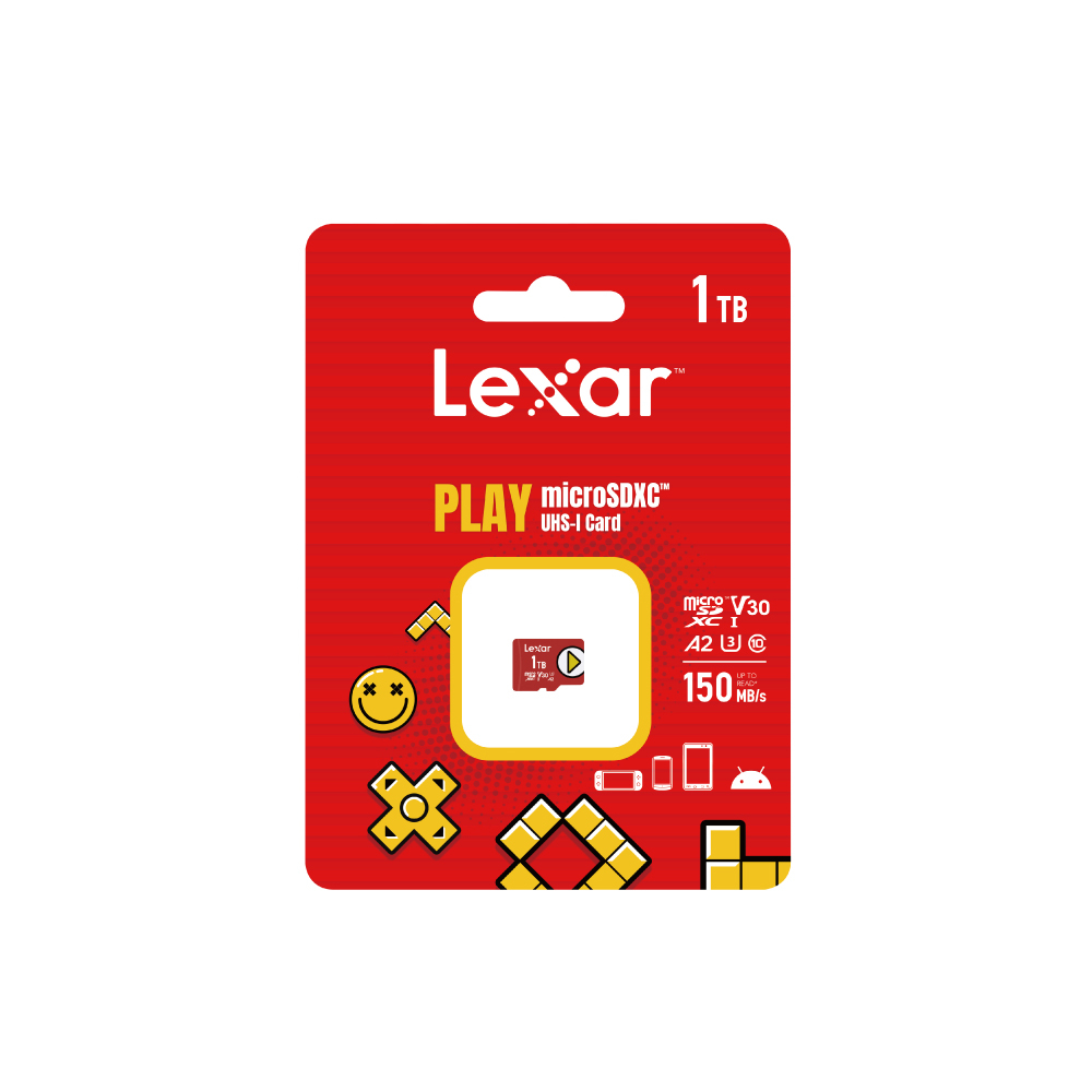 การ์ดหน่วยความจำ ไมโครเอสดีการ์ด LEXAR PLAY MICROSD CARD 1TB RW160/100MB/S (LMSPLAY001T)_3
