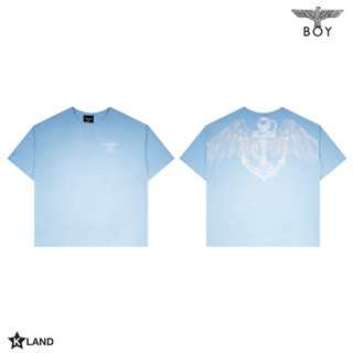 BOY LONDON บอย ลอนดอน T-SHIRT เสื้อยืด คอกลม ของแท้ 100% (BOY22TS1052N)