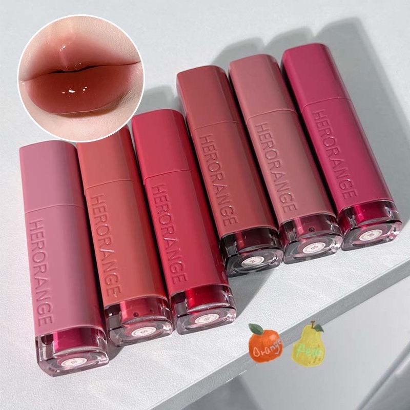 M366 Herorange ลิปกลอสเจลลี่ ปากฉ่ำฟิลเกาหลี สีสวยมาก