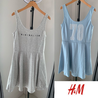 (Used) เดรส H&amp;M skater dress A16,A17