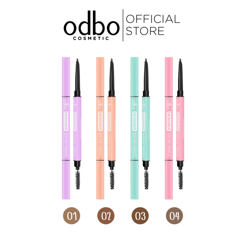 ODBO DESIGNER BROW PENCIL OD714 ดินสอเขียนคิ้วออโต้