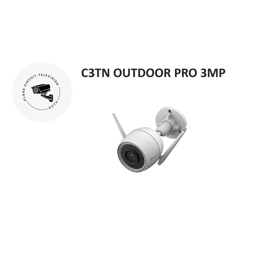 EZVIZ OutPro C3TN 3MP Wi-Fi Camera กล้องวงจรปิดอัจฉริยะไร้สายภายนอก C3TN OUTDOOR Pro 3MP