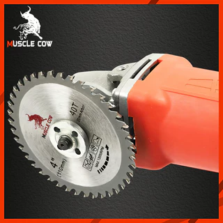 Muscle Cowใบเลื่อยวงเดือน 4นิ้ว7นิ้วใบเลื่อย ใบตัดไม้ เลื่อยตัดไม้ ใบมีดตัดหญ้า ใบเลื่อยตัดไม้ ใบเลื่อยวง ฟันคาร์ไบด์คมก