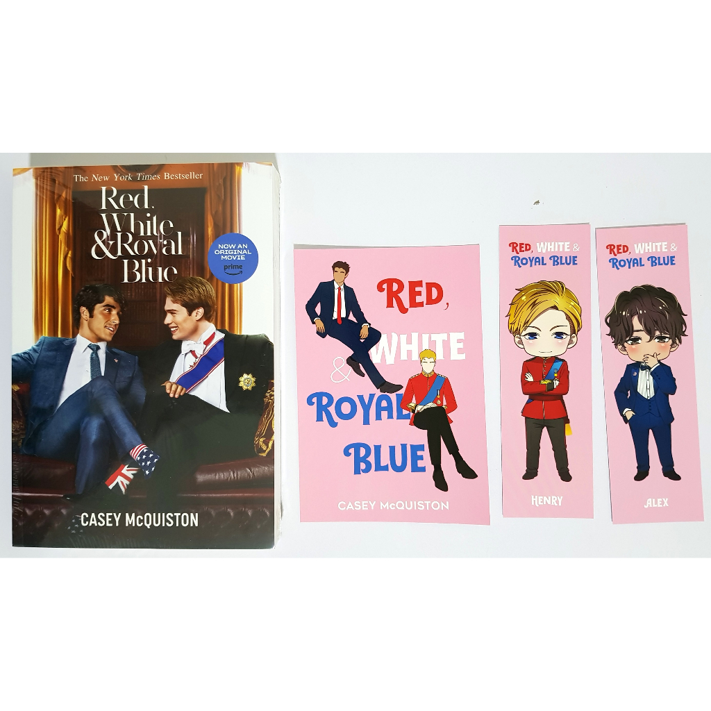 Red, White @ Royal Blue ✳มือหนึ่งในซีล✳มีโปสการ์ดและที่คั่นลายจิบิ หนังสือฉบับแปลไทย