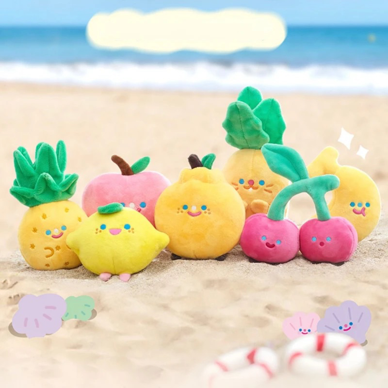 (พร้อมส่ง) ตุ๊กตา rico happy fruit