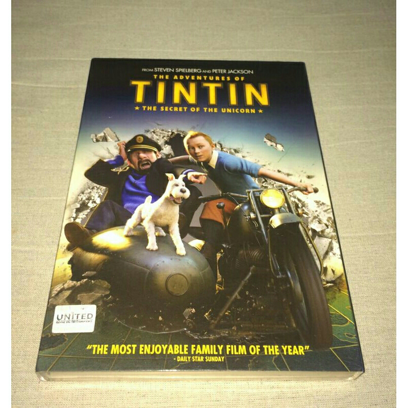 TIN TIN การผจญภัยของตินติน dvd master