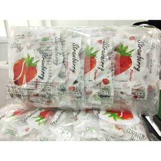 🍓มายชูวี่ ลูกอมนมเคี้ยวหนึบ กลิ่นสตรอเบอร์รี่🍓 ขนาด 67 กรัม / 🍓My Chewy Milk Candy Strawberry Flavour 67 g.