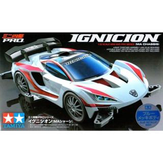 Mini 4WD 1/32 Pro Series Ignicion Blue Metallic Body (MA Chassis)