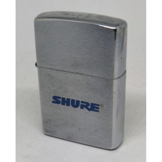 ZIPPO Brushed Chrome Lighter XIII  Souvenirs from Shure Limited Edition Genuine Licensed Products