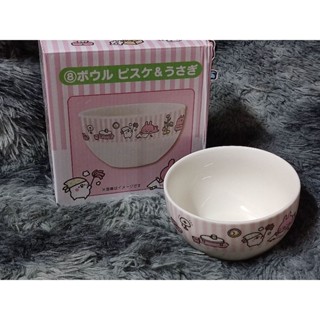 น่ารักมาก 💕 Pisuke &amp; Rabbit Bowl “Kanahei’s Small Animals Pisuke &amp; Rabbit 💕 ชามเซรามิก พีสุเกะ อุซาหงิ คานะเฮ น่ารัก 💕