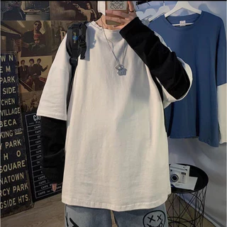 เสื้อยืดแขนยาว เสื้อยืดคอกลม ใส่ได้ทั้งผู้หญิงผู้ชาย