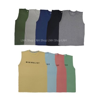 เสื้อแขนกุด ไม่มีแขน  ใ่ส่ได้ชาย-หญิง ใส่สบาย ผ้ายืด ราคาถูก