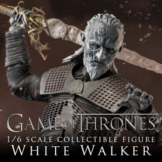 Game of Thrones ( Threezero )  White Walker (Standard version)  ขนาด 1/6 มือ 1 ของแท้  * เจ้าของขายเ