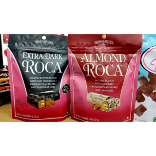 Roca Almond Buttercrunch น้ำหนัก 127 กรัม มี 2 รส exp.03/07/24