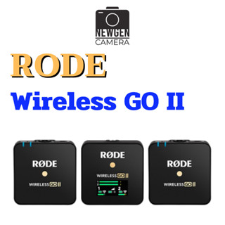 RODE Wireless GO II ไมค์โฟนไร้สายแบบ Dual Channel ประกันศูนย์ไทย ของแท้ พร้อมจัดส่ง