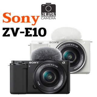 กล้องSony ZV-E10 + 16-50mm kit (ประกันศูนย์ไทย) Mirrorless เปลี่ยนเลนส์ได้ รุ่นล่าสุด