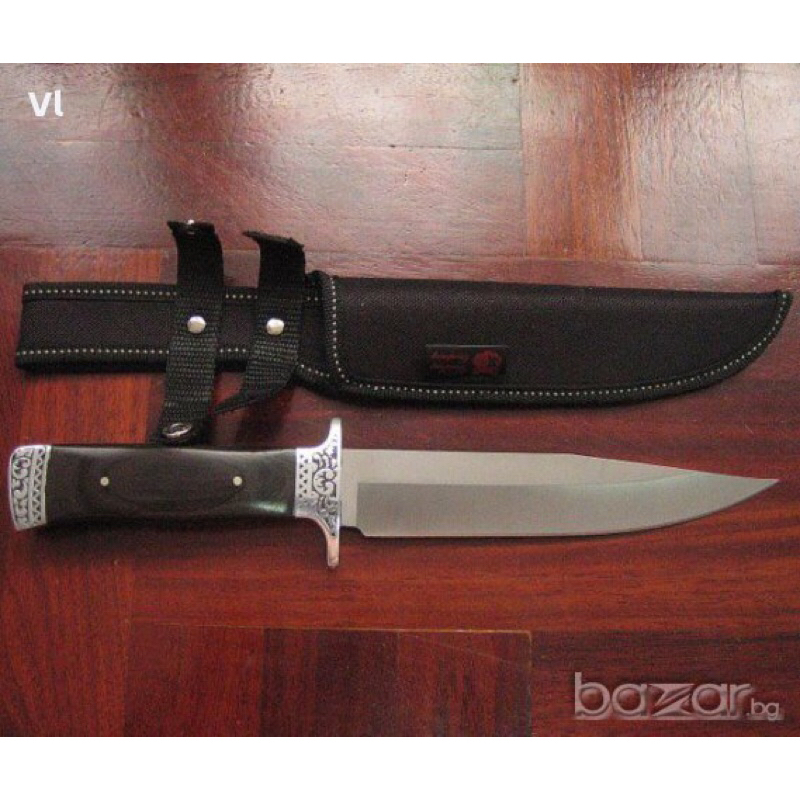 🦊 Columbia Fixed Blade Hunting Knife USA 🇺🇸 SABER no.G38