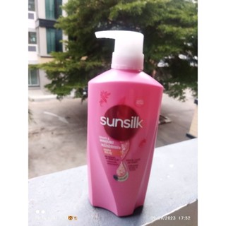 SUNSILK ซันซิล 💗#สูตรผมมีน้ำหนักจัดทรงง่าย แชมพู 560 มล.แชมพูซันซิล Sunsilk Shampoo Smooth and Manageable