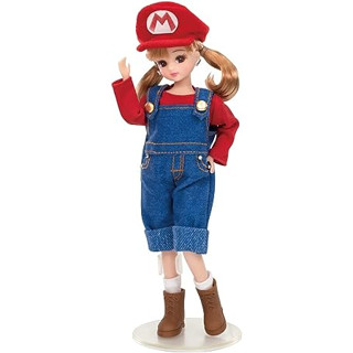 Takara Tomy Licca-chan Doll LD-33 Super Mario Daisuki Licca-chan Dress-up Play Toy อายุ 3+