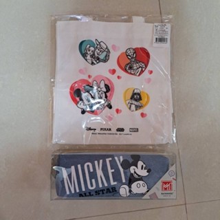 Mickey กระเป๋าใส่ดินสอ &amp; ถุงผ้า