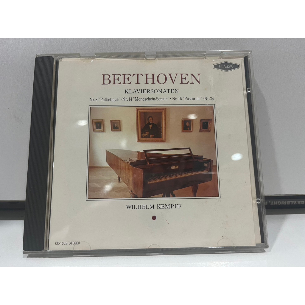 1   CD  MUSIC  ซีดีเพลง    BEETHOVEN  KLAVIERSONATEN   (C16D3)