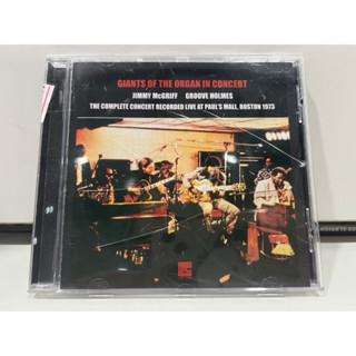 1   CD  MUSIC  ซีดีเพลง    AMMY MCGT &amp; GROOVE HOLMES GANTS OF THE BEGAN IN CONCENT (C16D24)