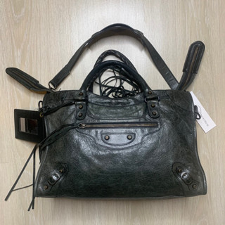 Balenciaga city สีดำ Size: 38*24*14cm.แท้💯 ***ตรวจสอบไม่แท้ยินดีคืนเงิน***