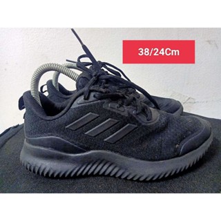 Adidas Size 38 ยาว 24 Cm  รองเท้ามือสอง  ผู้หญิง เท้าเล็ก แฟชั่น ลำลอง ทำงาน