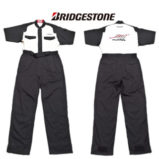 ชุด​หมี​ ชุด​ช่าง​ ชุด​ยูนิฟอร์ม​ ชุดทำงาน​ Bridgestone Size​:LL มือสอง