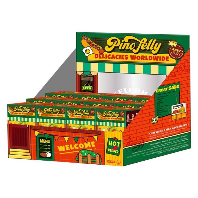 พร้อมส่ง ยกบ็อก ใหม่ในซีล Pino Jelly Delicacies Worldwide series model