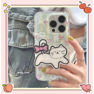 🐱‍🐉จัดส่งภายใน 24 ชม🌹 เคสไอโฟน 11 12 13 14 Pro Max แมว ความนิยม แฟชั่น สาวน่ารักหัวใจ Case for iPhone ผลิตภัณฑ์ร้อน