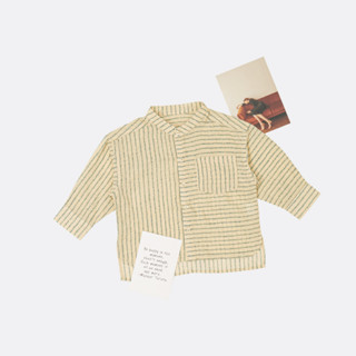 Kore เสื้อคอจีนแขนยาวโอเว่อร์ไซส์