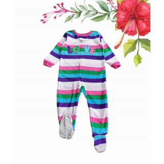 Romper suit รอมเปอร์ บอดี้สูทคลุมเท้า 12-18 เดือน