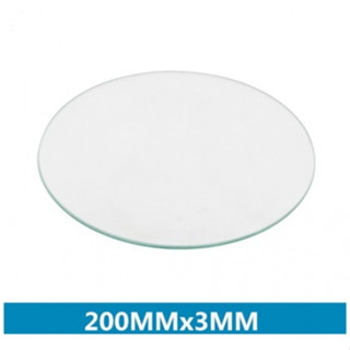 HOT BED GLASS PLATE, 200MM X 3MM