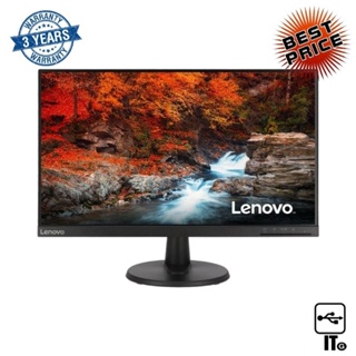 Monitor 23.8 LENOVO C24-40 (VA, VGA, HDMI) FREESYNC 75Hz ประกัน 3Y จอคอม จอมอนิเตอร์ จอคอมพิวเตอร์