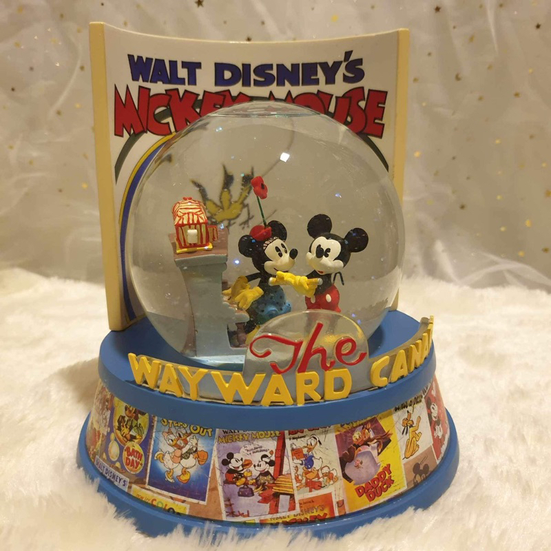 Walt Disney Mickey Mouse Snow Globe The Wayward Canary