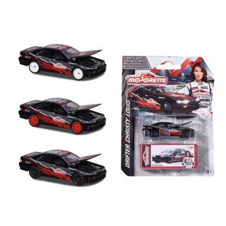 Nissan Cefiro A31 Drifter Christy Louis Red Wheel Racing Car 1:64 (Majorette)