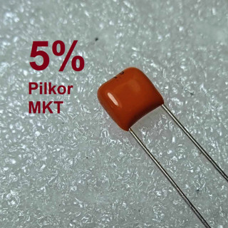 5% Pilkor คาปาซิเตอร์ MKT P=5mm ราคาต่อ 10ตัว