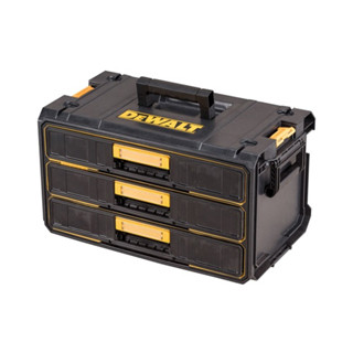 DEWALT กล่องลิ้นชัก3ชั้น รุ่น DWST08330-1 TOUGHSYSTEM2.0  พลาสติกโพลีโพรพีลีนเสริมแรงหนา 4 มม ของแท้100%