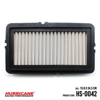 HURRICANE กรองอากาศสแตน , ผ้าแดง Honda ( Accord ) , Rover ( 618 , 620 , 623 ) HS-0042