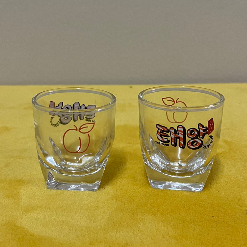 แก้วโซจู คอมเบ Groove Shot Glass 1.5 ออนซ์ พรีเมี่ยม tae yang (limited)