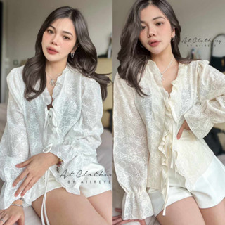 เสื้อฉลุปัก ผูกหน้า [รุ่น ผูก]