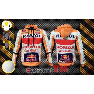 เสื้อการ์ด HONDA REPSOL REDBULL (เก็บเงินปลายทางได้)